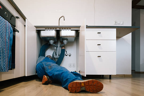 Professional Drain Cleaning technician working in Perrysville, OH